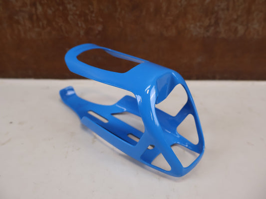 Trinkflaschen und Halter von Trek, Trek RSL Aero Carbon Flaschenhalter OCLV Blue Navy 35g vor USEDBIKES-OB.DE Hintergrund