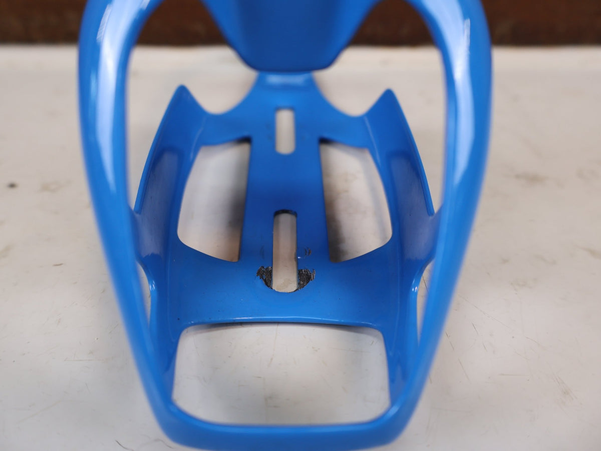 Trinkflaschen und Halter von Trek, Trek RSL Aero Carbon Flaschenhalter OCLV Blue Navy 35g vor USEDBIKES-OB.DE Hintergrund