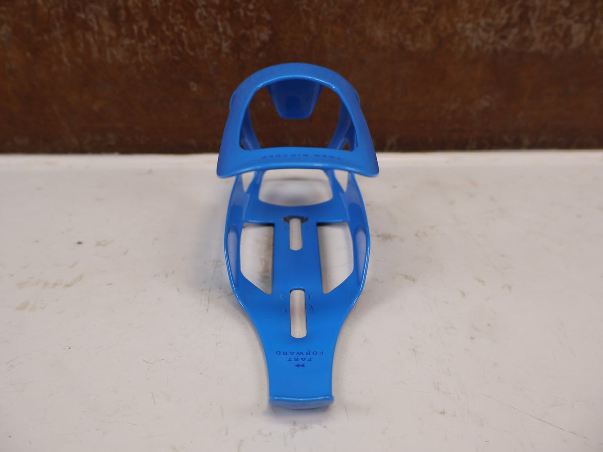 Trinkflaschen und Halter von Trek, Trek RSL Aero Carbon Flaschenhalter OCLV Blue Navy 35g vor USEDBIKES-OB.DE Hintergrund