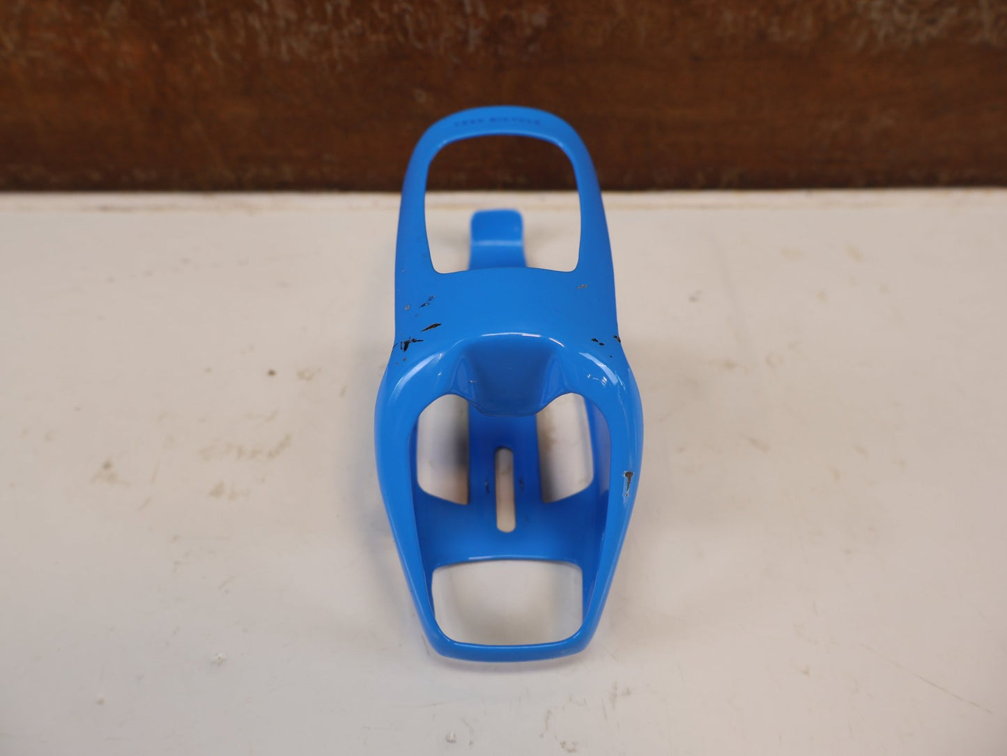 Trinkflaschen und Halter von Trek, TREK RSL AERO CARBON FLASCHENHALTER / WATERLOO BLUE vor USEDBIKES-OB.DE Hintergrund