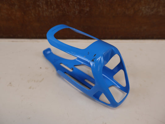 Trinkflaschen und Halter von Trek, TREK RSL AERO CARBON FLASCHENHALTER / WATERLOO BLUE vor USEDBIKES-OB.DE Hintergrund