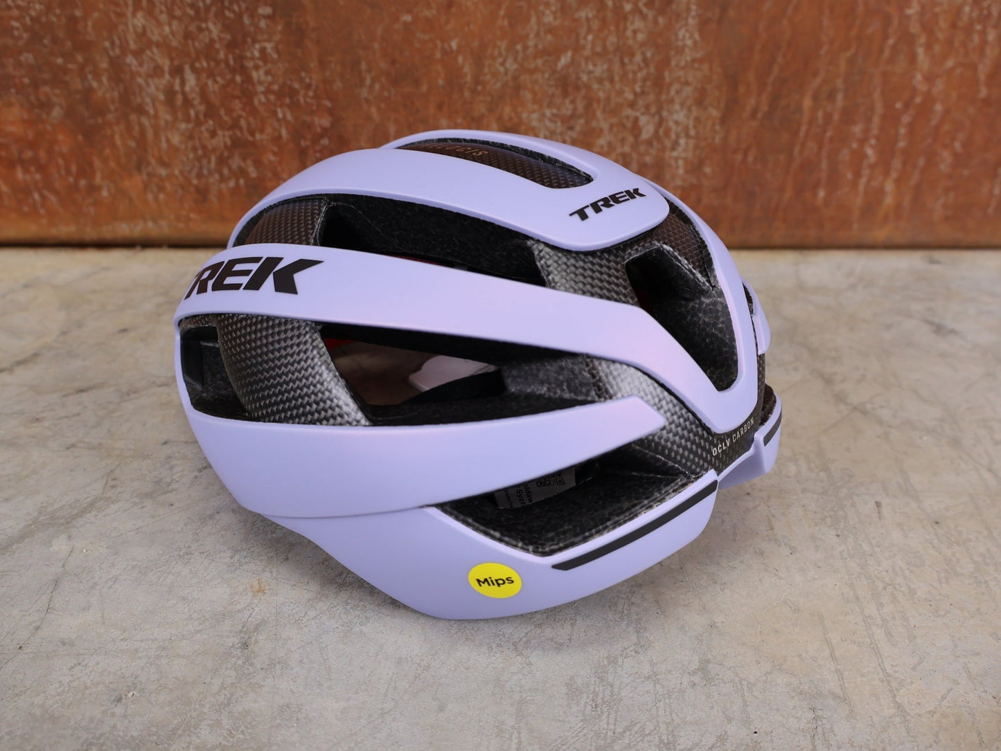 Helme von Trek, TREK VELOCIS MIPS RENNRADHELM – TREK FACTORY RACING TEAM EDITION / PROJECT ONE OLYMPIC LACKIERUNG – GRÖSSE S vor USEDBIKES - OB.DE Hintergrund