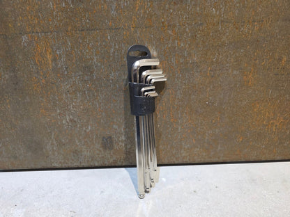 Luftpumpen & Werkzeug von Unior, UNIOR LONG BALL END HEX WRENCH / INNESECHSKANT SCHLÜSSELSET vor USEDBIKES - OB.DE Hintergrund