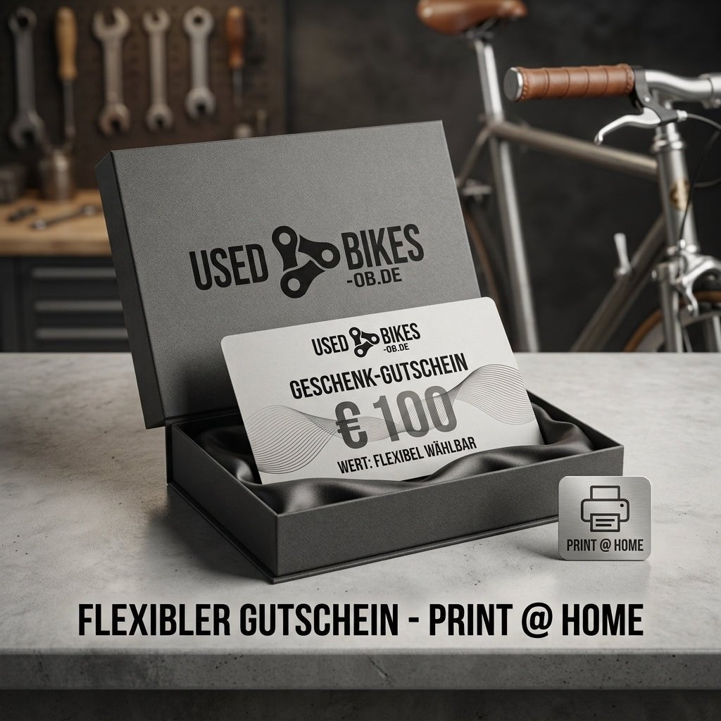 Gutschein von Used Bikes Oliver Blas GmbH, USEDBIKES-OB.DE - Geschenkgutschein vor USEDBIKES-OB.DE Hintergrund