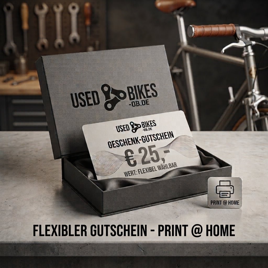 Gutschein von Used Bikes Oliver Blas GmbH, USEDBIKES-OB.DE - Geschenkgutschein vor USEDBIKES-OB.DE Hintergrund
