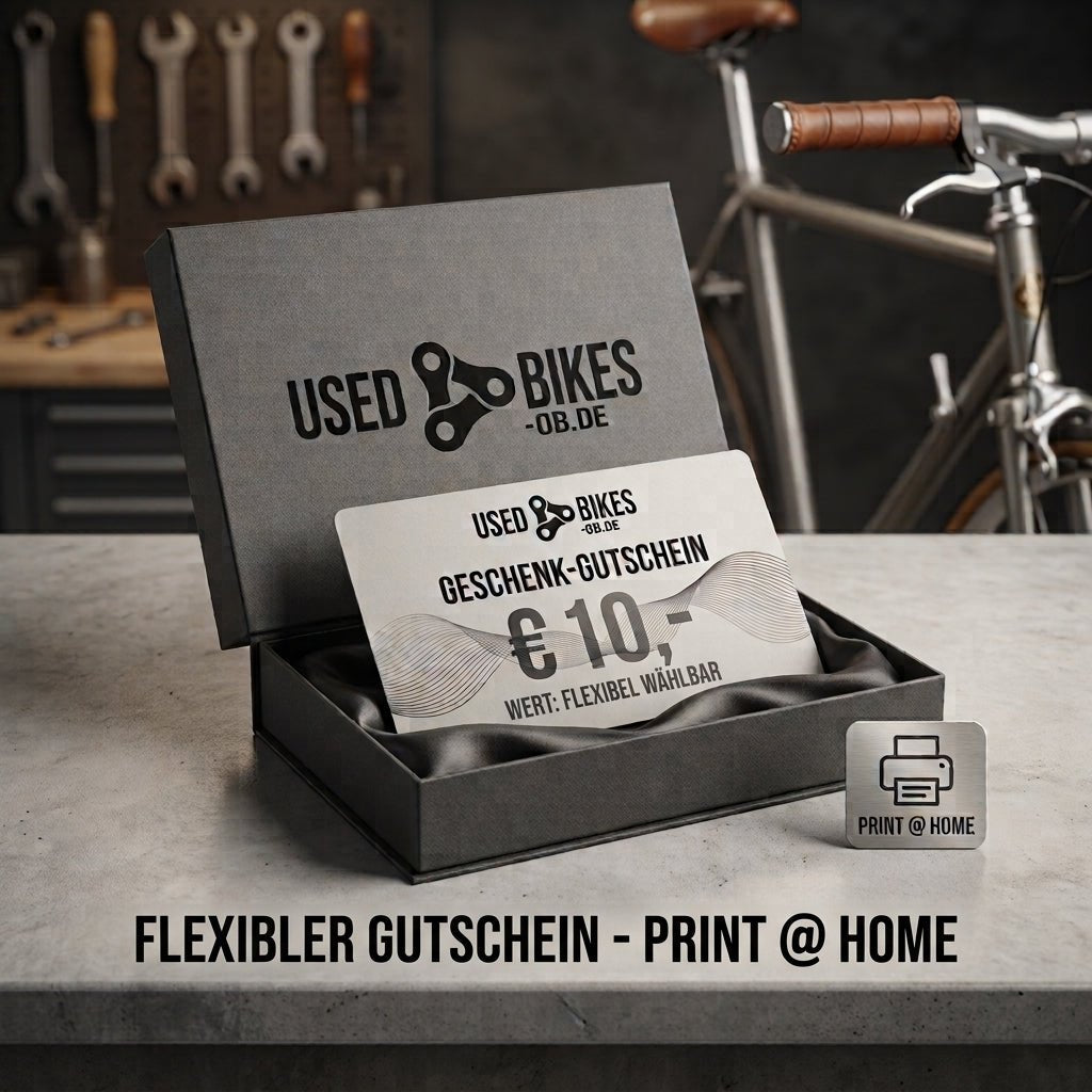 Gutschein von Used Bikes Oliver Blas GmbH, USEDBIKES-OB.DE - Geschenkgutschein vor USEDBIKES-OB.DE Hintergrund