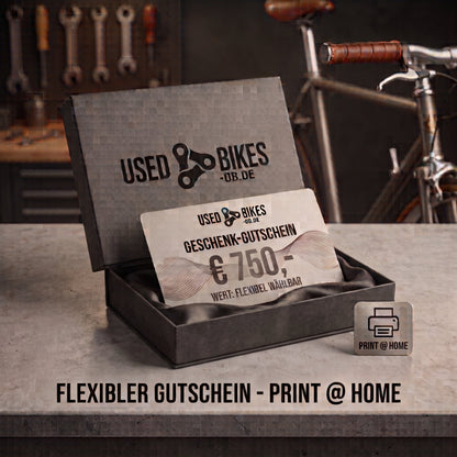 Gutschein von Used Bikes Oliver Blas GmbH, USEDBIKES-OB.DE - Geschenkgutschein vor USEDBIKES-OB.DE Hintergrund