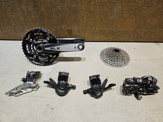 SHIMANO SLX 660 SCHALTGRUPPE FD / RD / KASSETTE / SHIFTER / KURBEL 3 x 10 fach